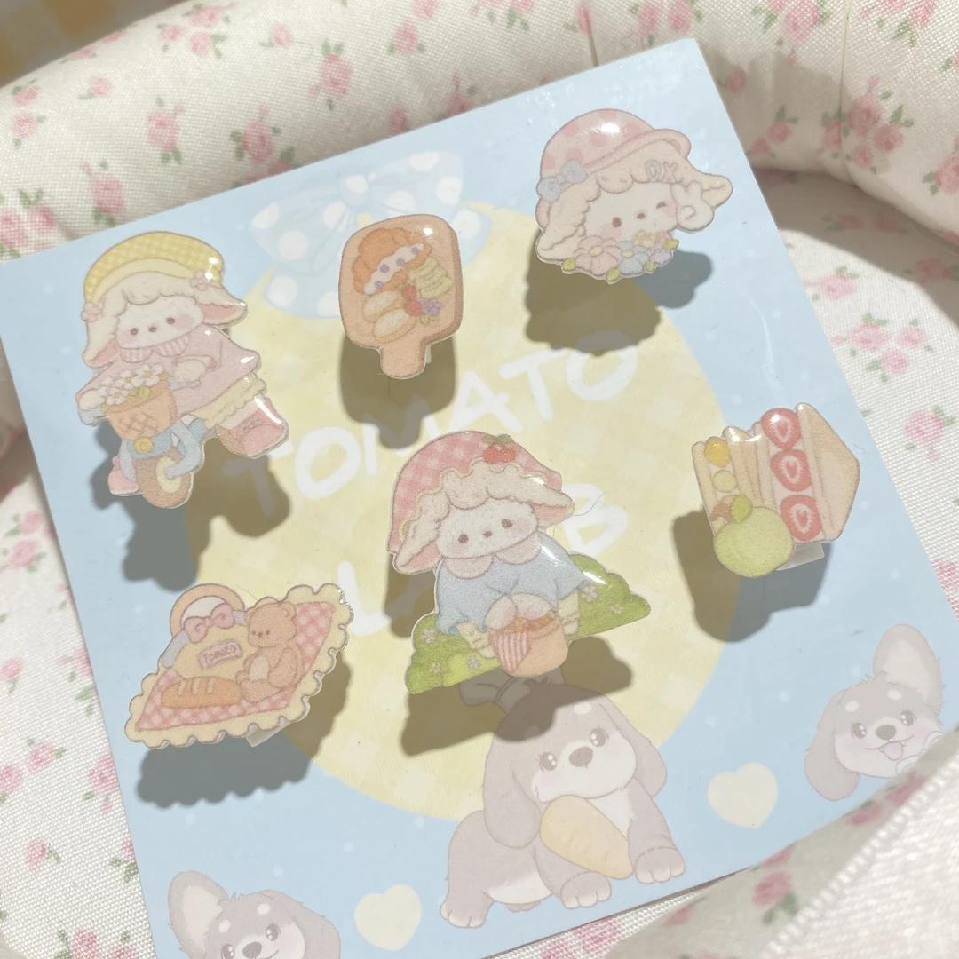 6715野餐小卷毛鞋带鞋扣