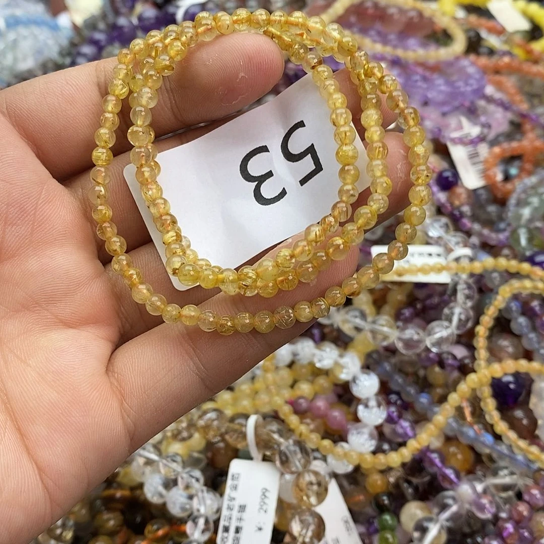 水晶手链未镶嵌手链