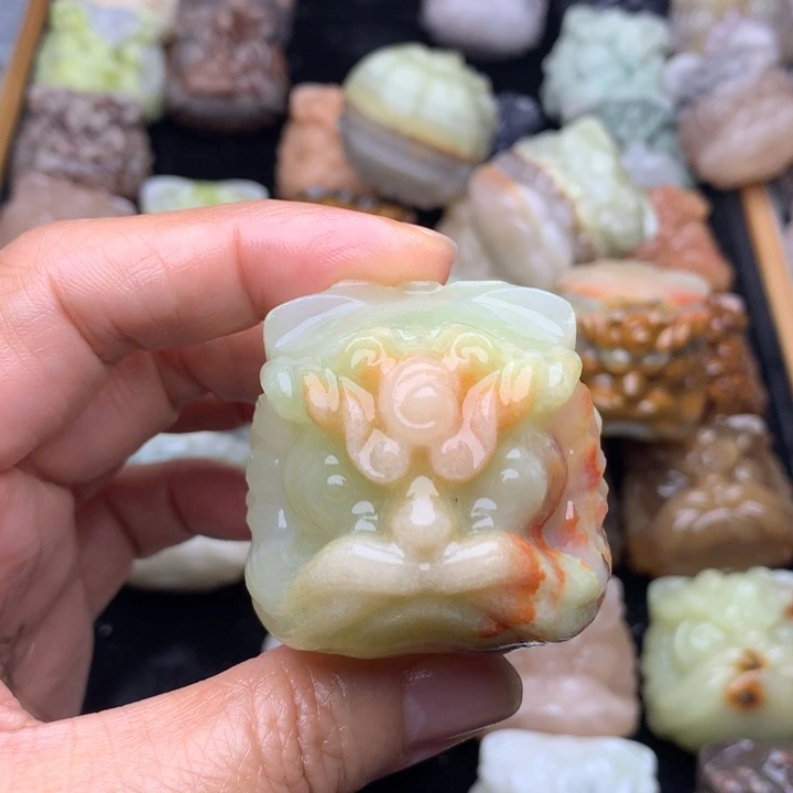 玛瑙/玉髓合金挂件