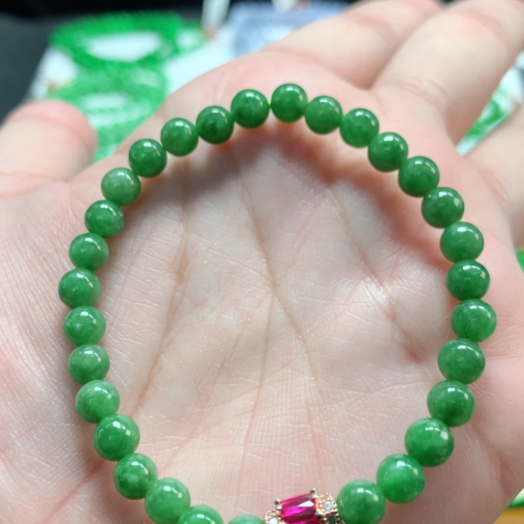 翡翠未镶嵌手链翡翠