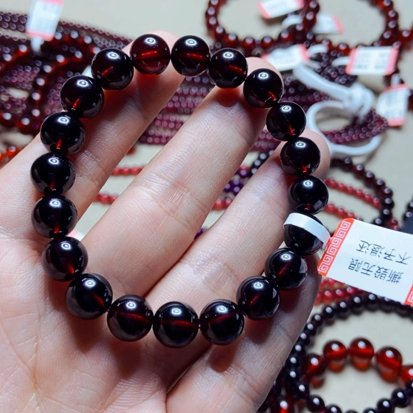 【闪购商品】未镶嵌手链石榴石ꪋ****9.8毫米