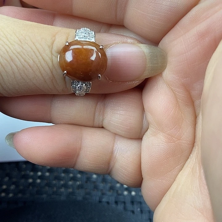 未镶嵌戒指翡翠星****儿缅甸