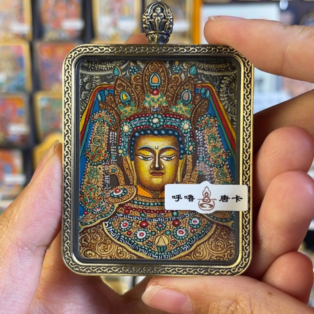 星***琴吊坠小鱼热贡艺术，8折