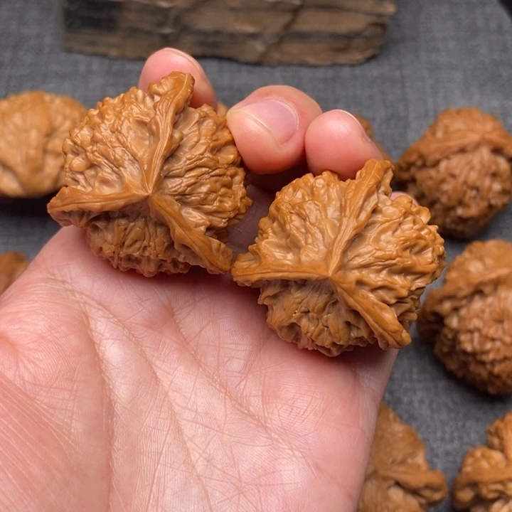 吊坠文玩核桃尺寸39三棱