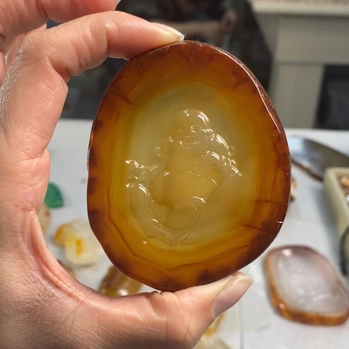 玛瑙/玉髓吊坠(不含链)未镶嵌