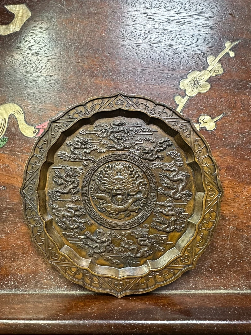 【闪购链接】铜九龙盘