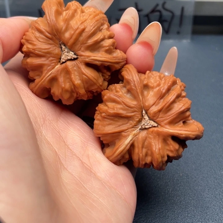 随***5吊坠文玩核桃白狮子