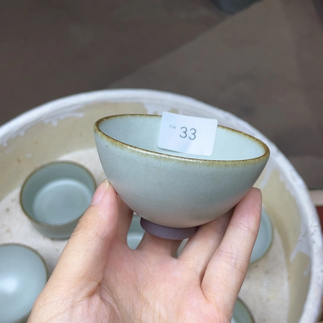 茶盏33 福临号建盏柴烧薄胎