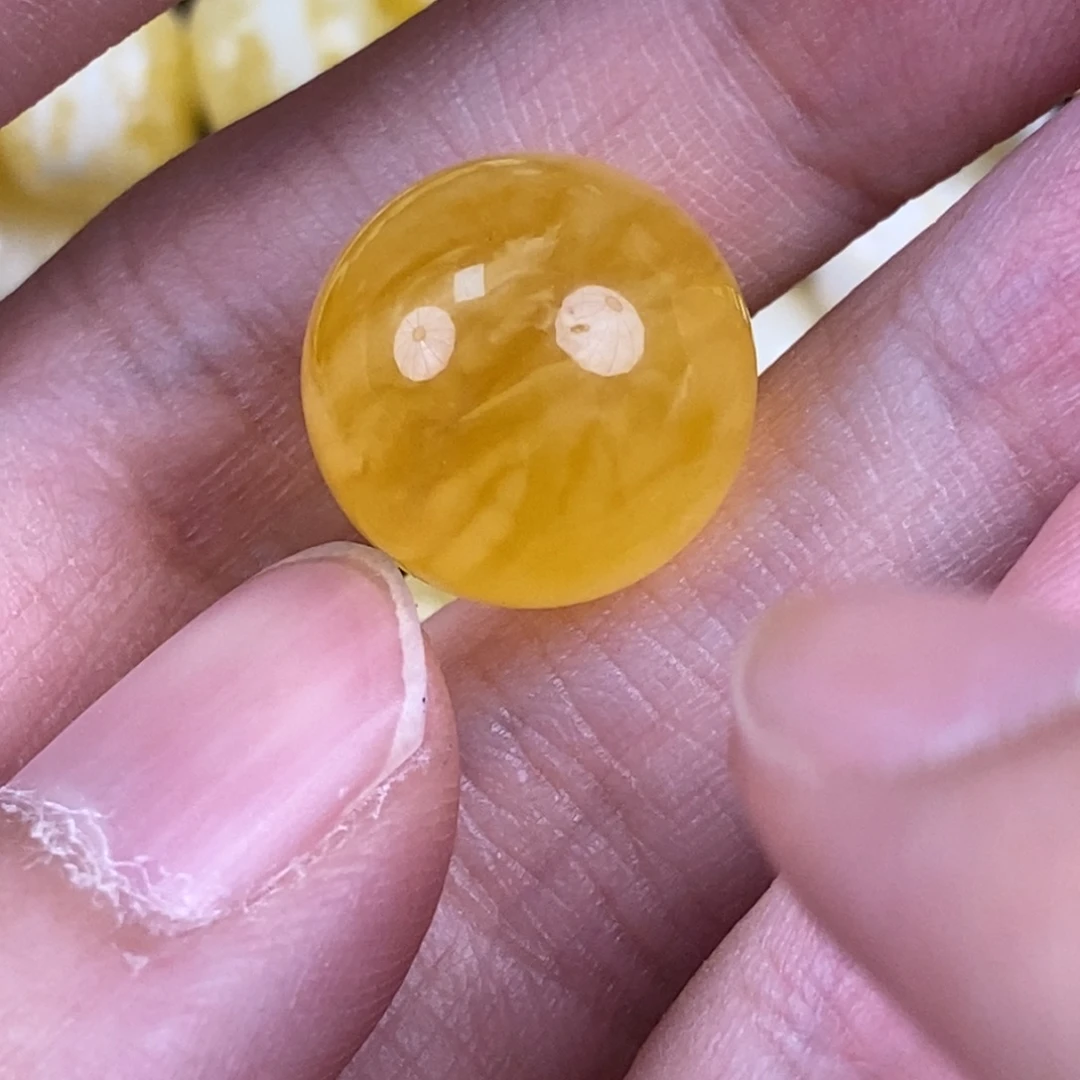 琥珀未镶嵌珠宝奇石微瑕15