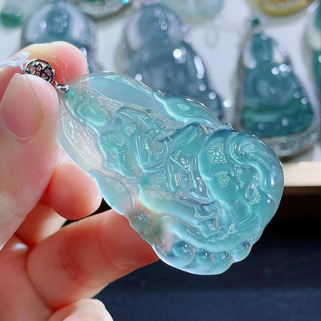未镶嵌挂件翡翠翡翠