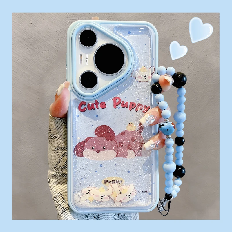 适用华为pura70pro+手机壳萌系可爱兔子小狗mate70/60pro苹果16女