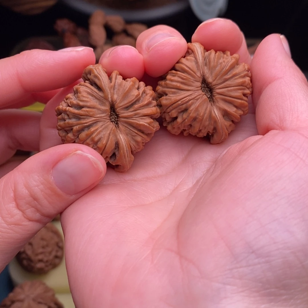 吊坠文玩核桃38四座楼全