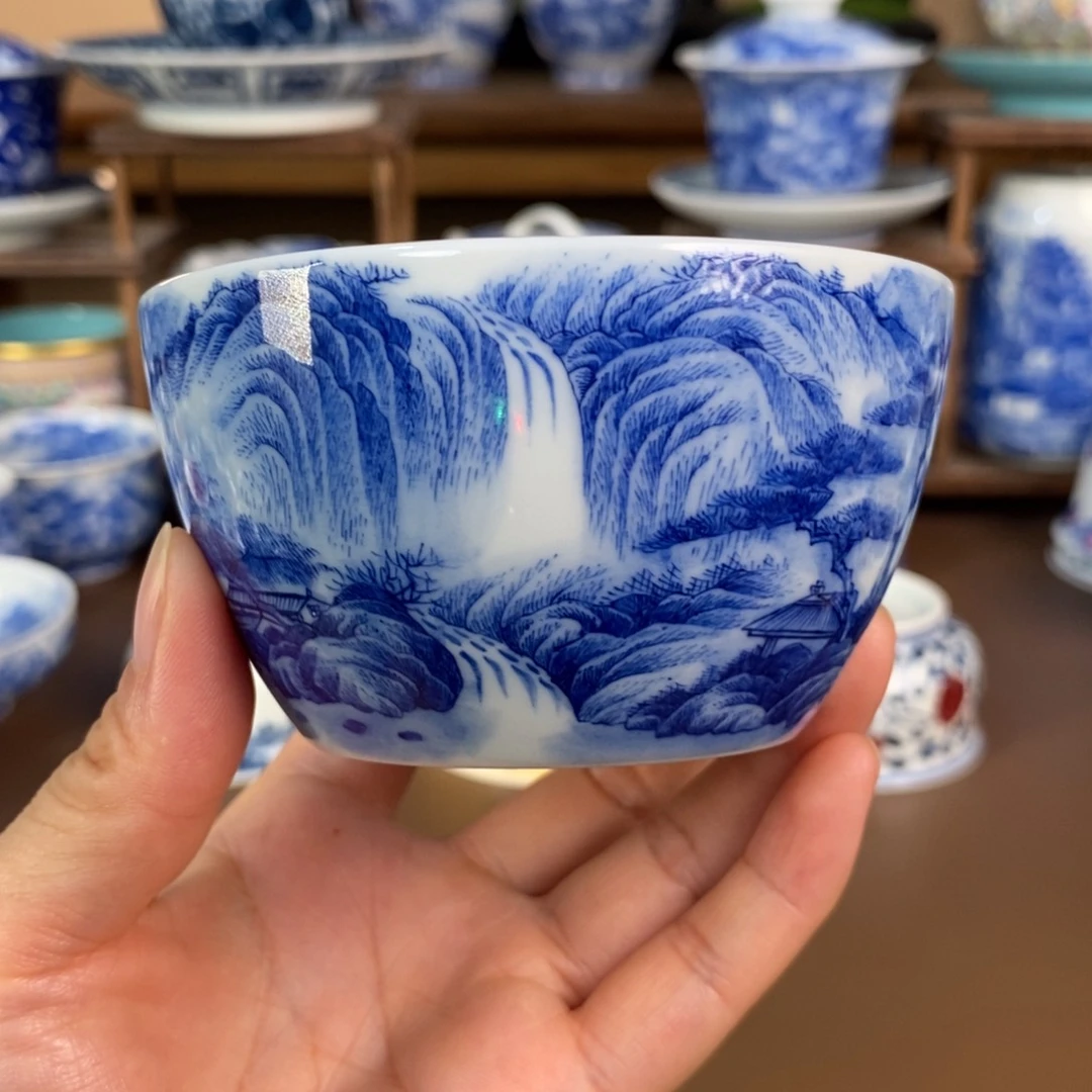 景德镇陶瓷手工手绘