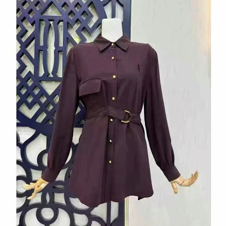 2025春款设计师时尚宽松显瘦衬衣