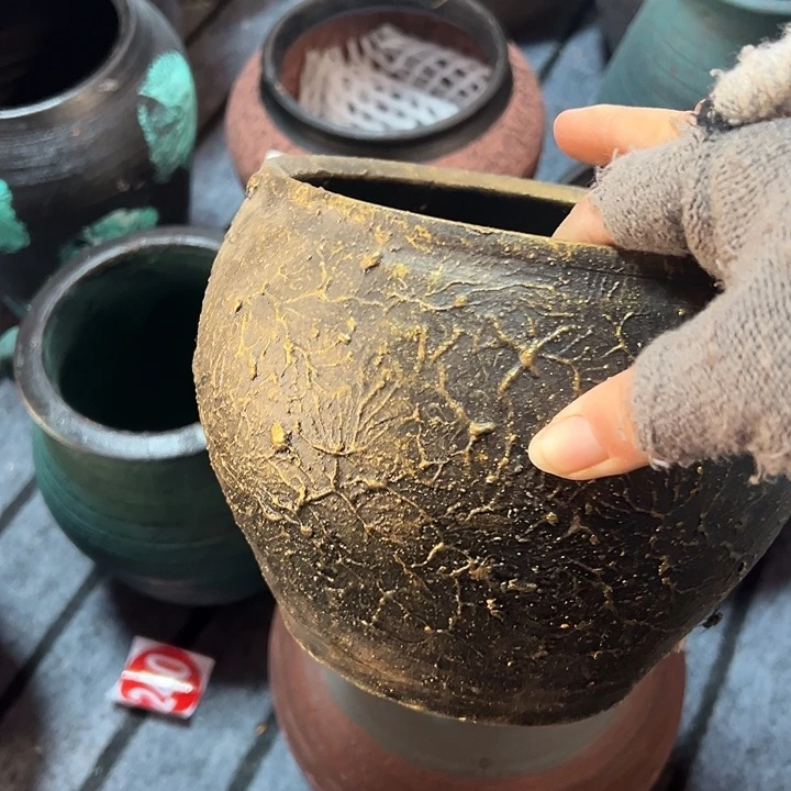 黑金平口高14口16带孔