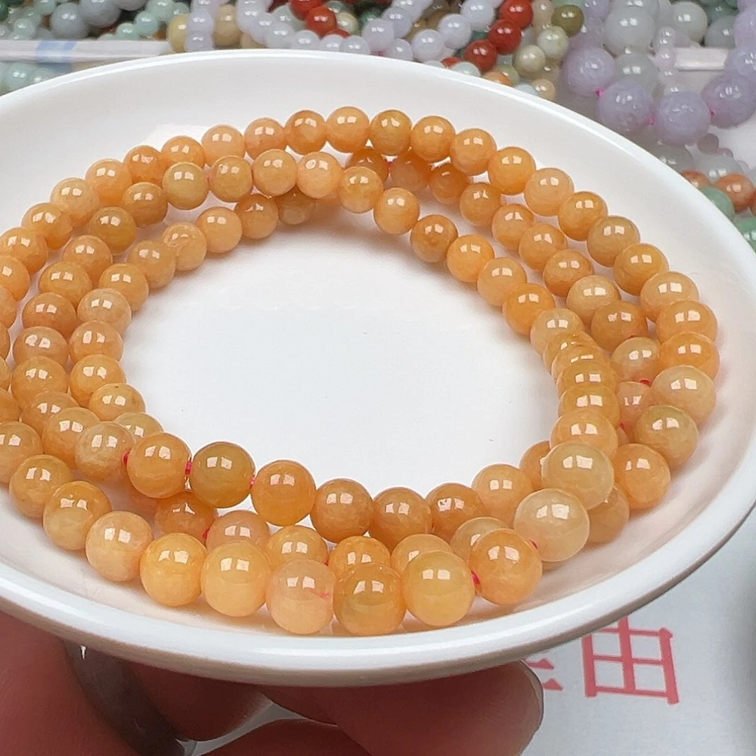 翡翠手链未镶嵌多*龙货主老华