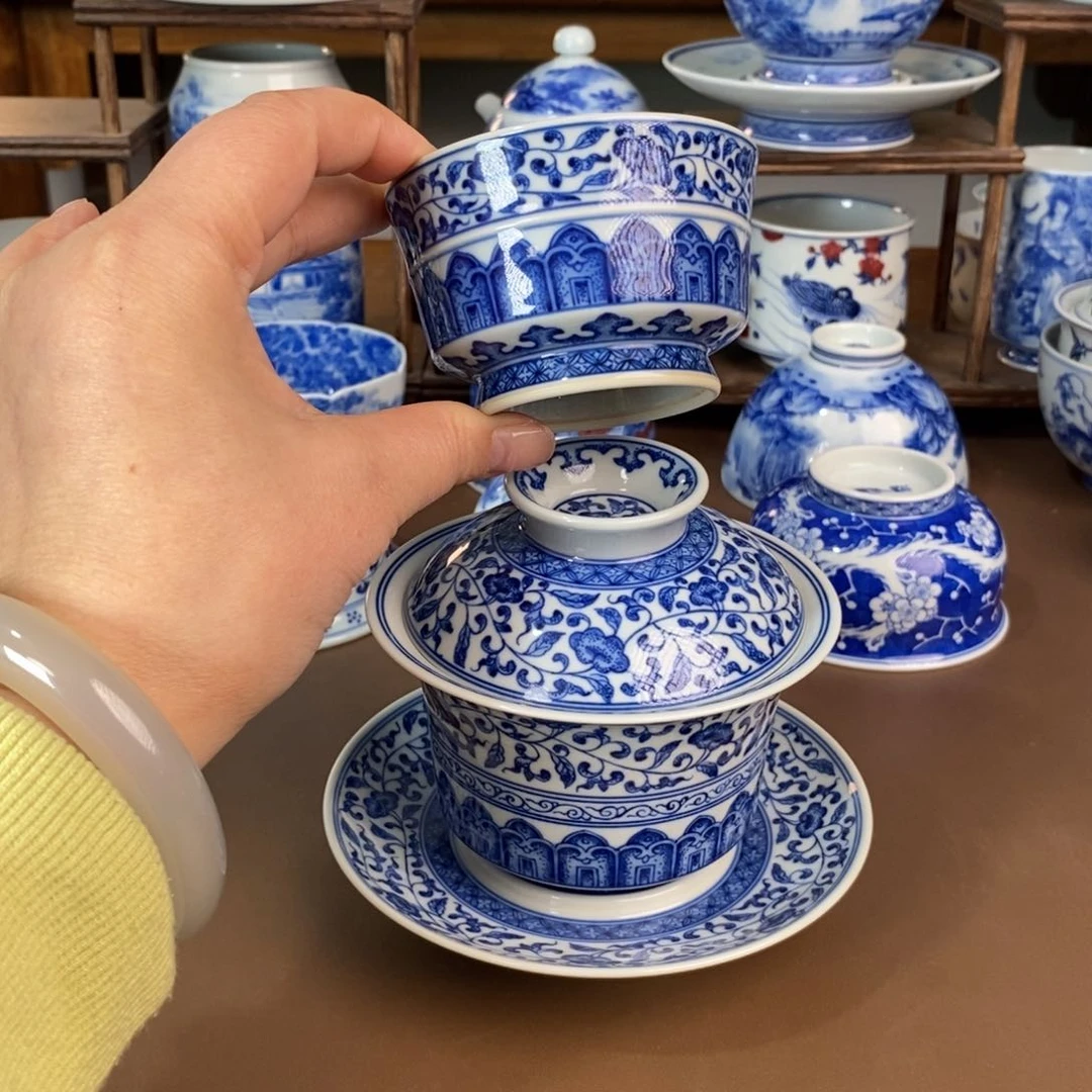 景德镇陶瓷手工手绘