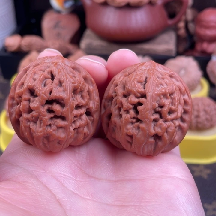 吊坠文玩核桃凤凰台38