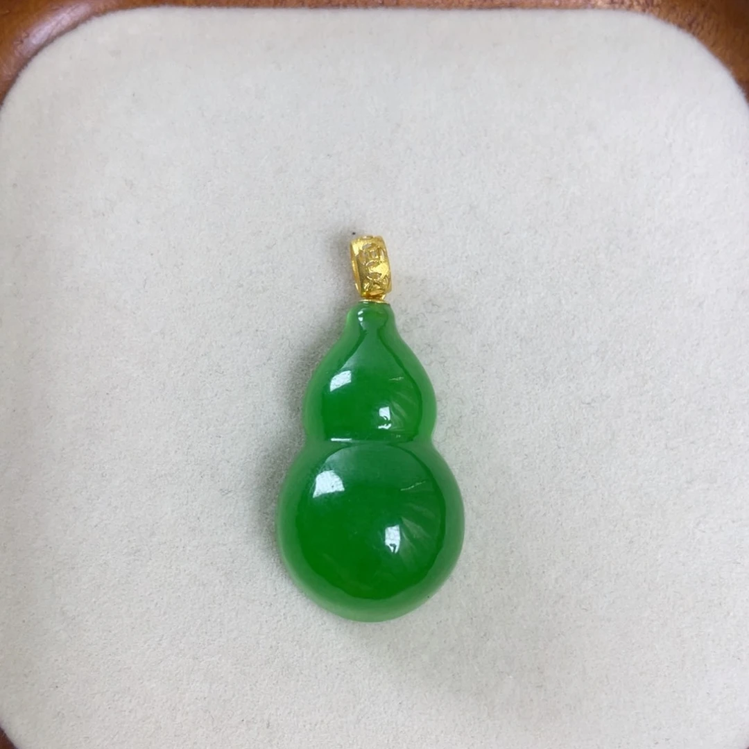 小****无非金属缅料首饰 一物一拍 葫芦J