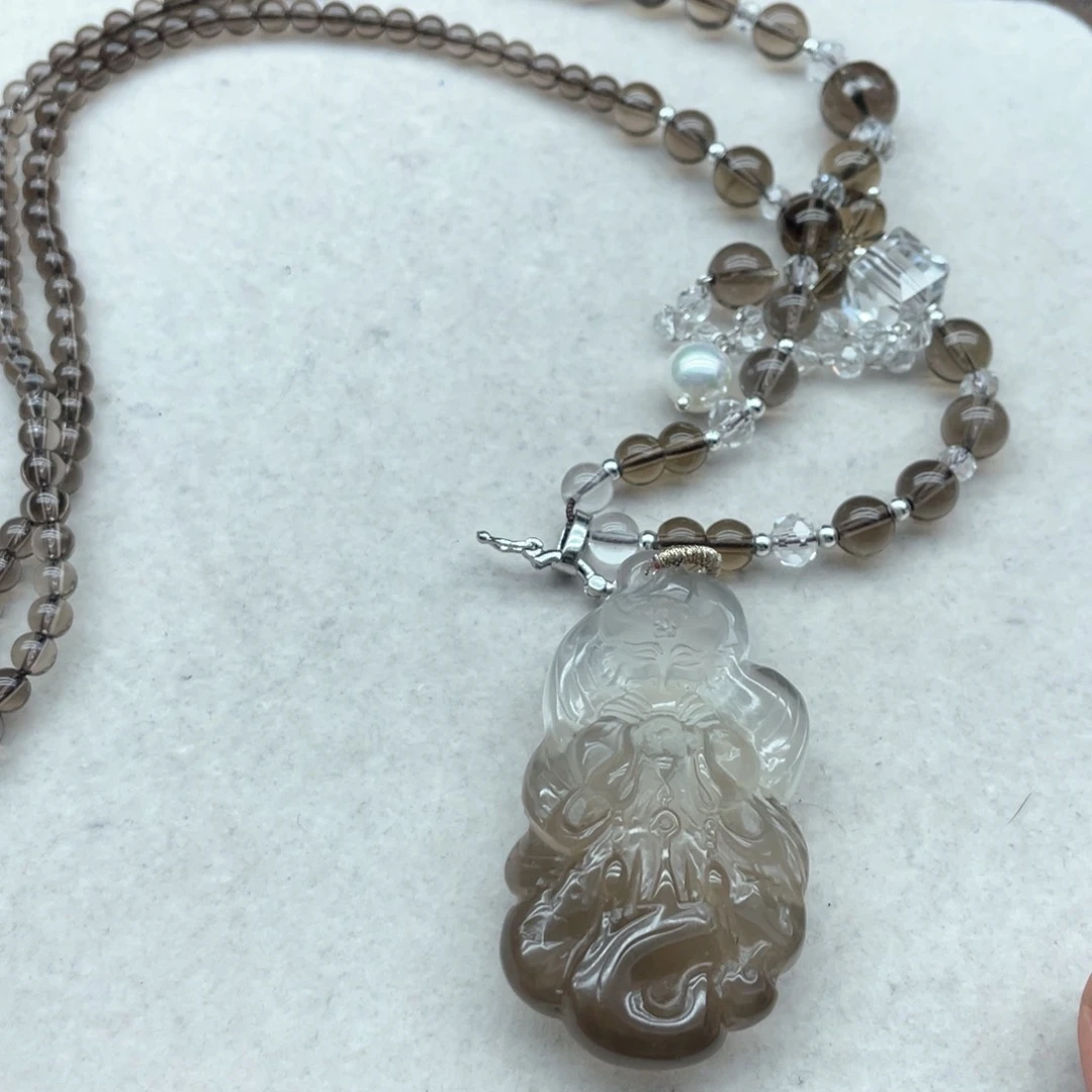 水晶吊坠(不含链)未镶嵌巴****士