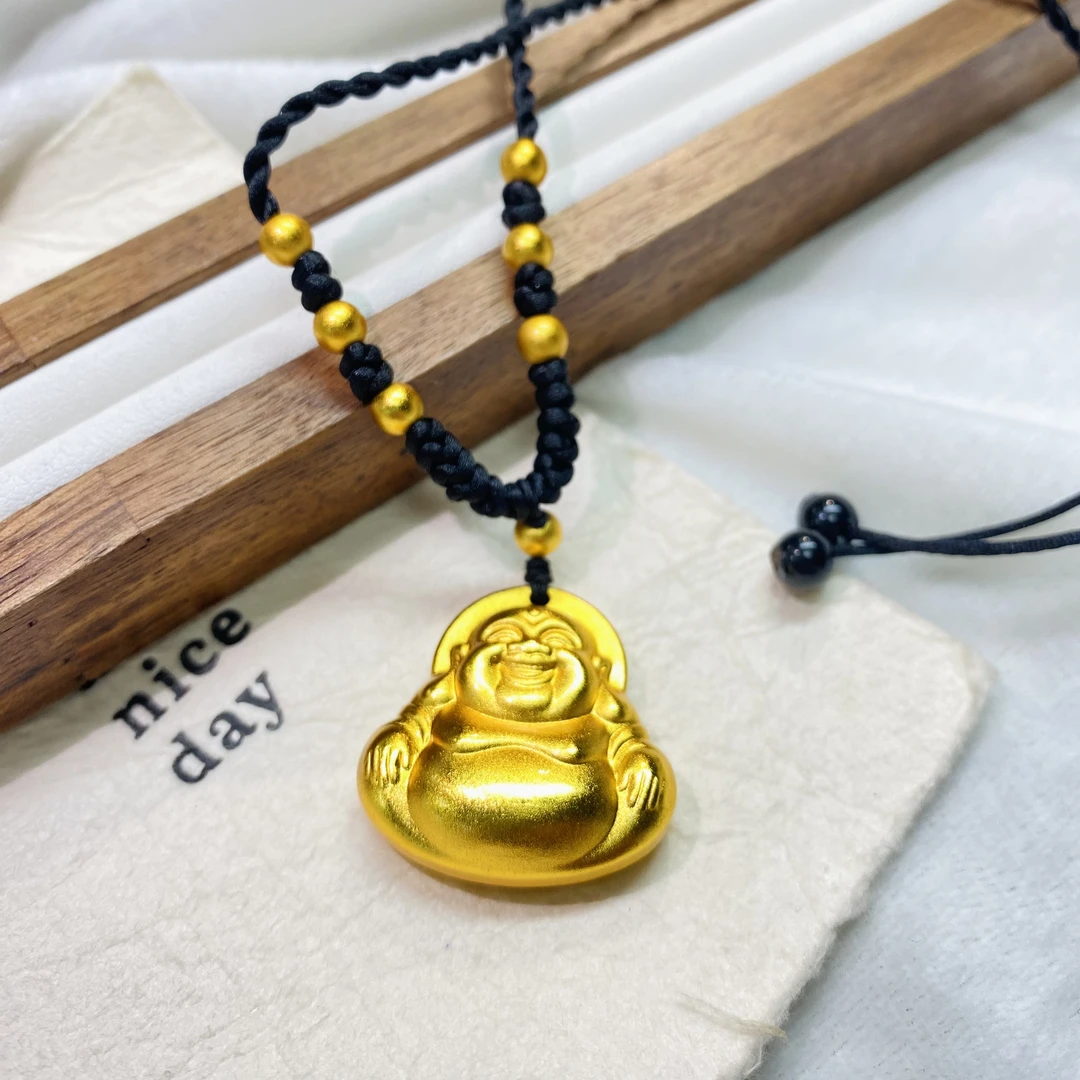 项链 项链 F黄色精品佛公项链多样性发货17428