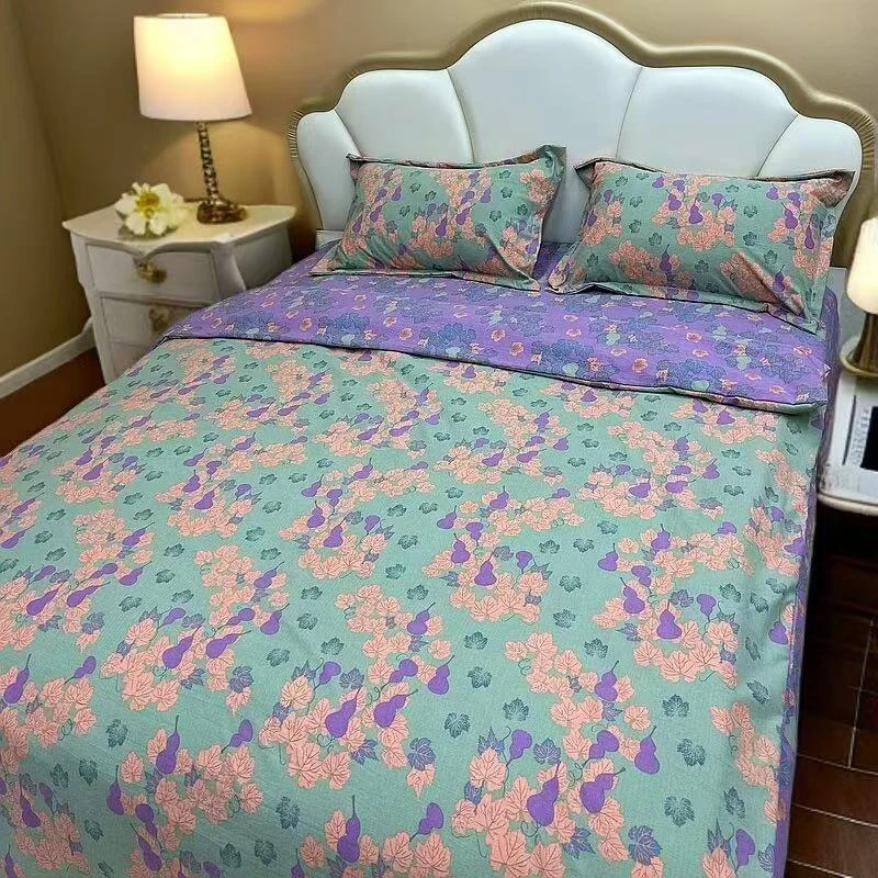 【复古双层纱】福禄 被套 180*220 全工艺 超柔软亲肤