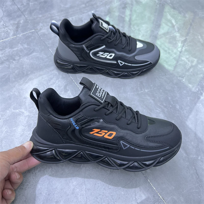 新款轻质时尚百搭舒适休闲鞋轻便潮男鞋【有单有棉】