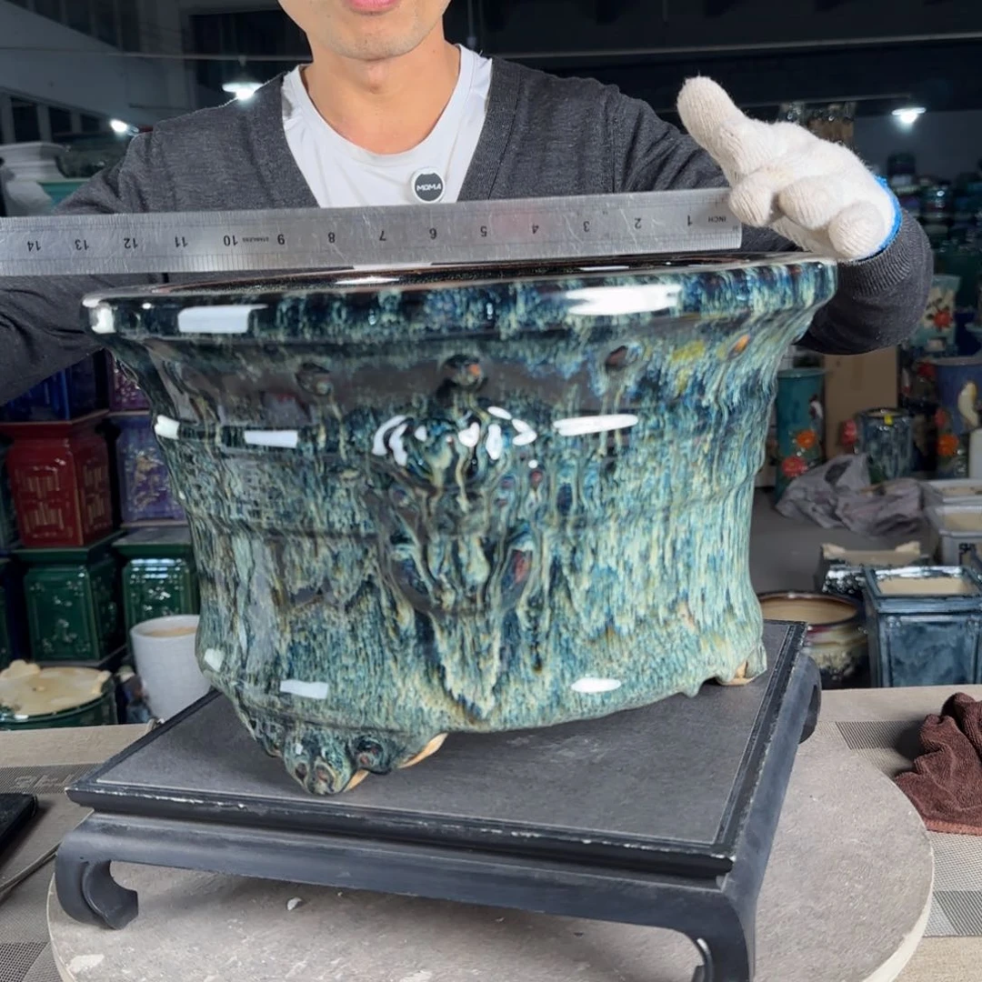 一风堂石湾花盆。