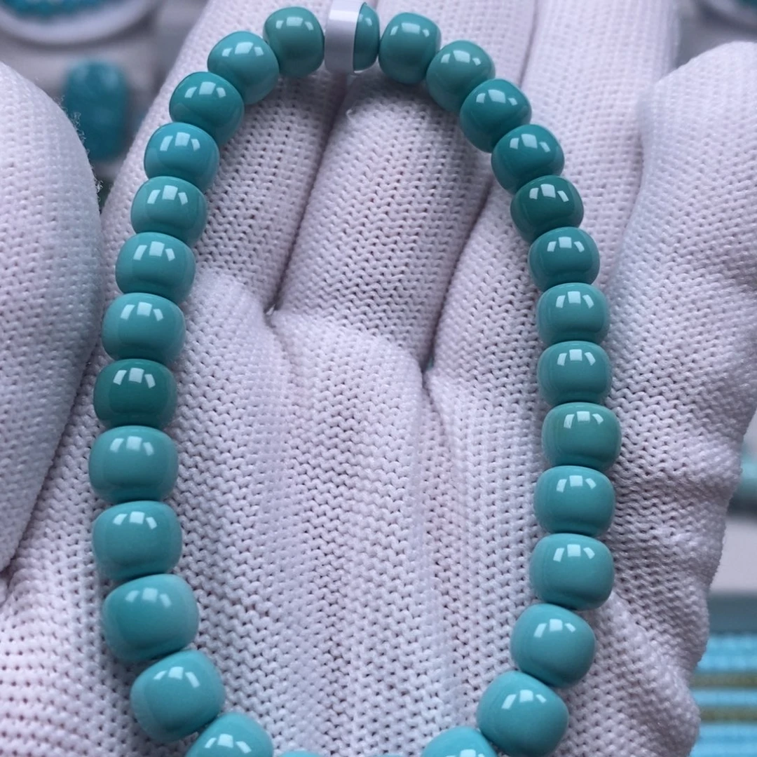 绿松石未镶嵌原矿纯干料绿松石