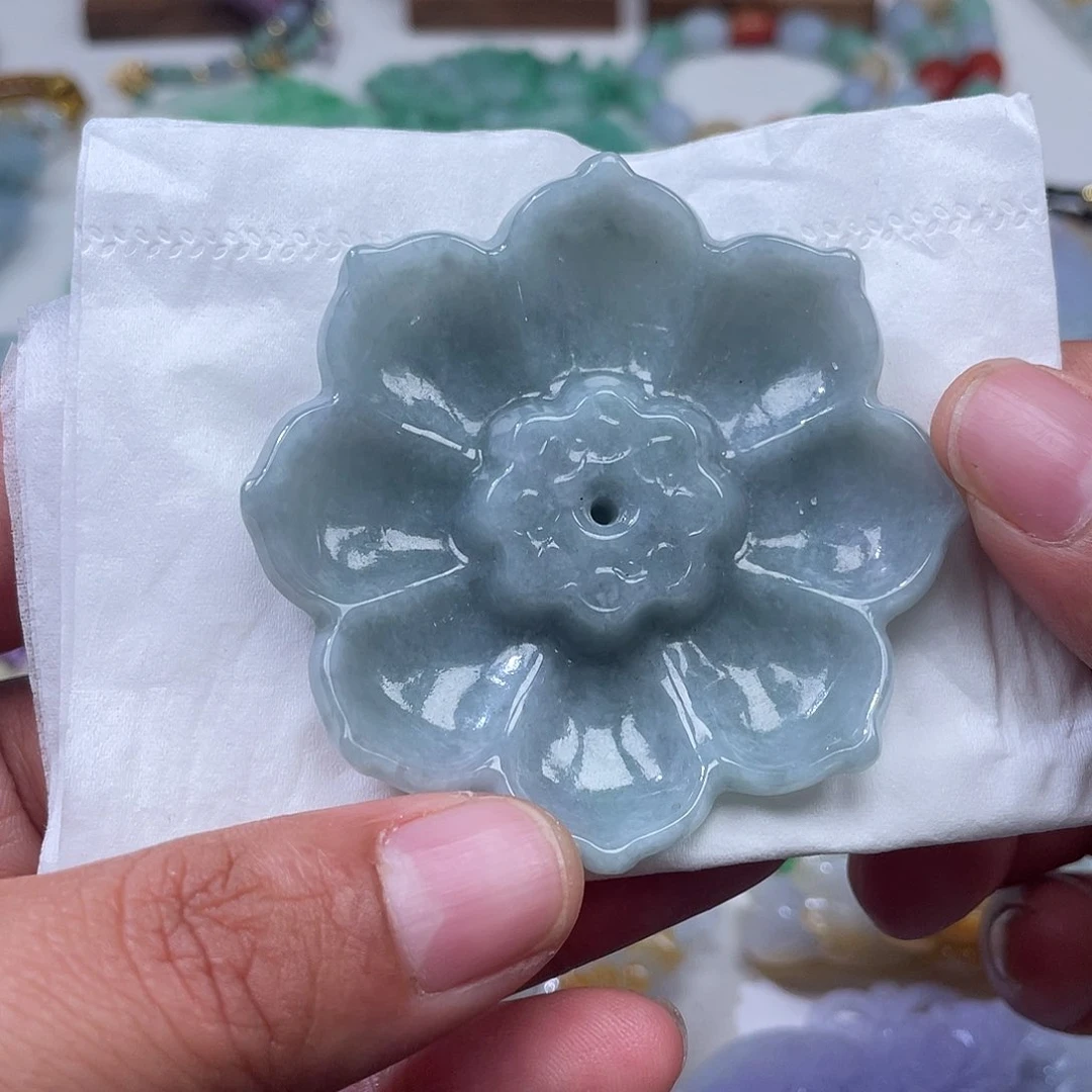 颈饰未镶嵌翡翠翡玉缘翡翠