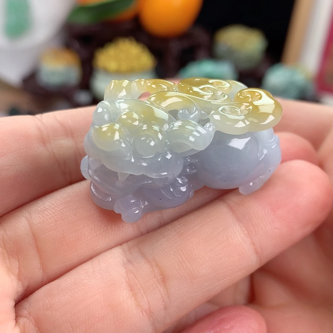 【闪购商品】翡翠颈饰未镶嵌翡翠貔貅