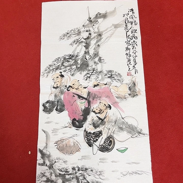 国画国画的艺手绘的小