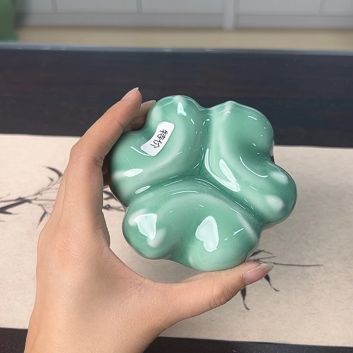 龙泉云间青瓷小米茶器