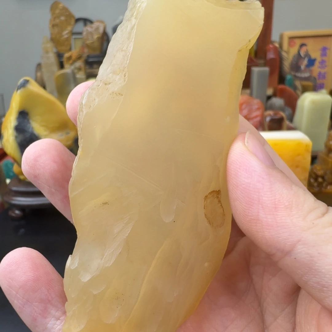 用***7寿山石印石寿山高⛰️玻璃156