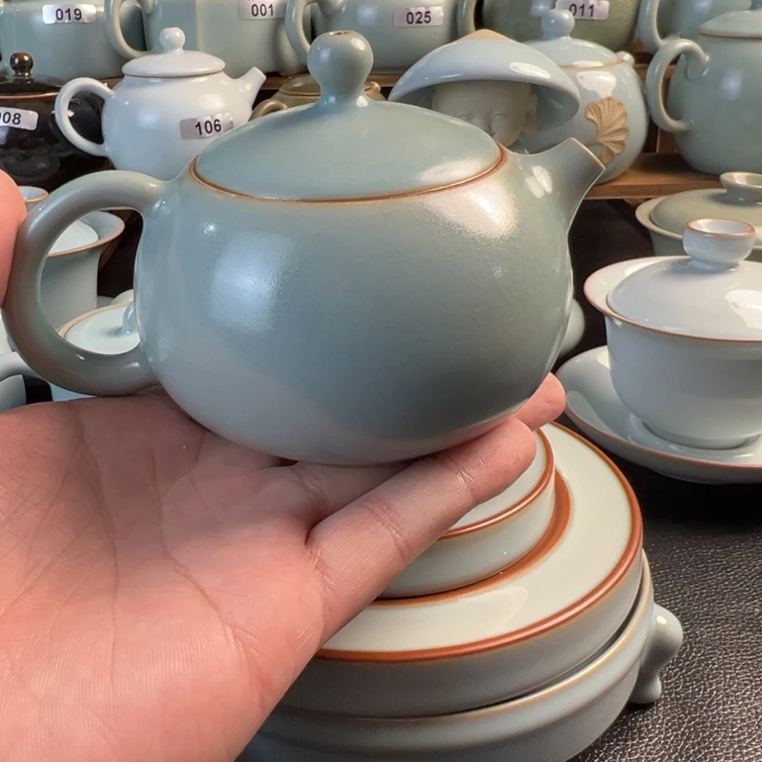 纯矿石大瑕疵西施壶