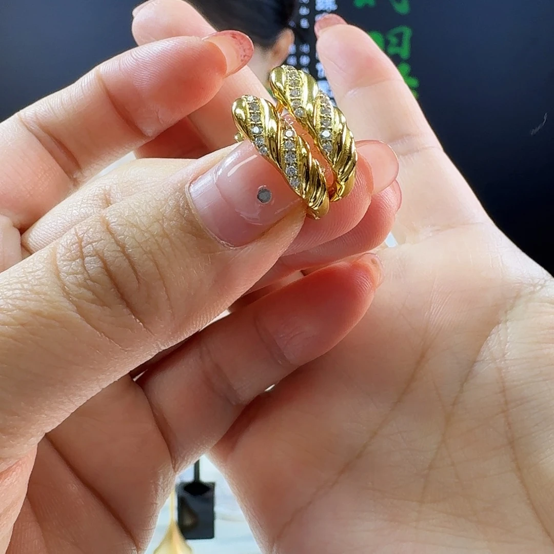 翡翠耳饰银S925镶嵌没有翡翠发925耳包