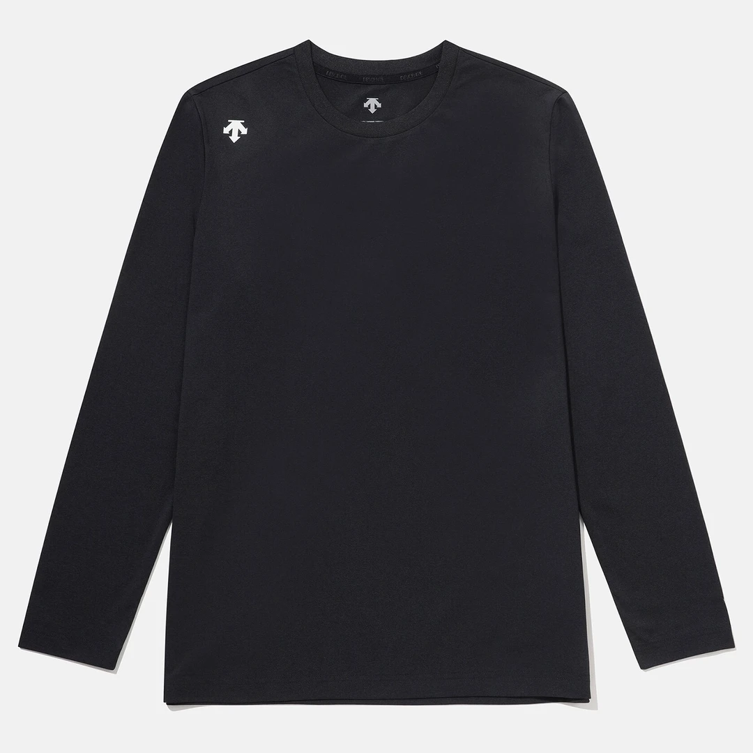 DESCENTE/迪桑特户外运动休闲圆领长袖T恤男女百搭UTL11-C