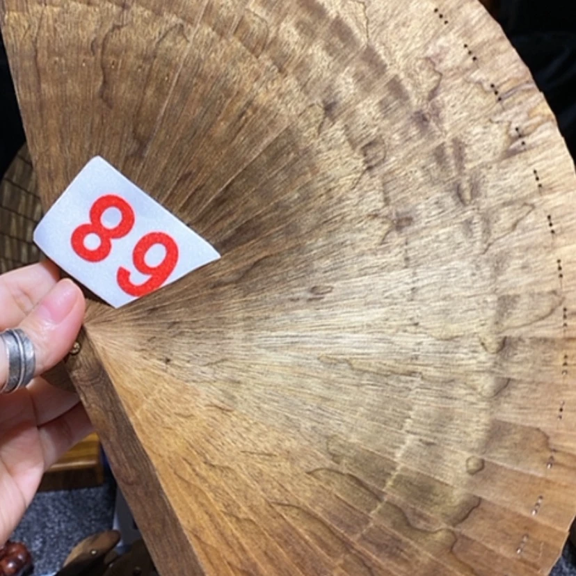 【闪购商品】金丝楠?****金丝楠木扇子