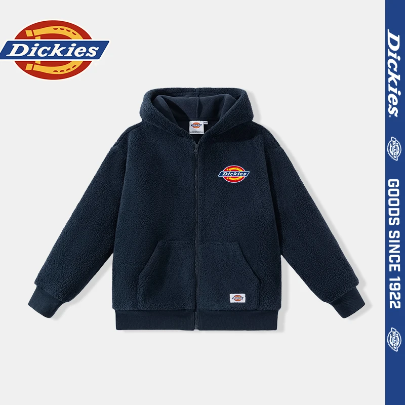 Dickies童装男童秋冬季衣服舒棉绒儿童外套中小童舒适保暖上衣潮