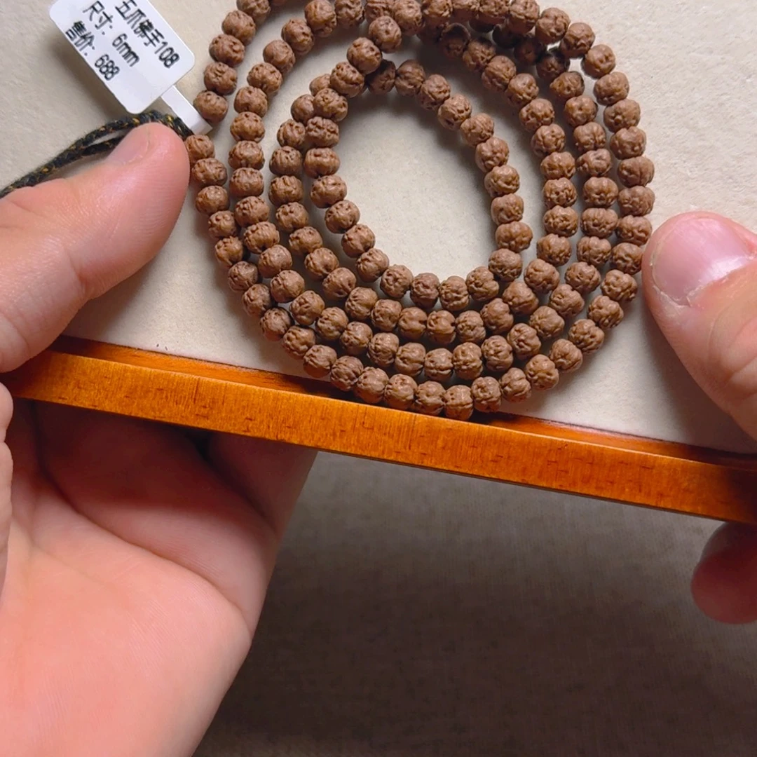吊坠金刚菩提佛手108 6mm