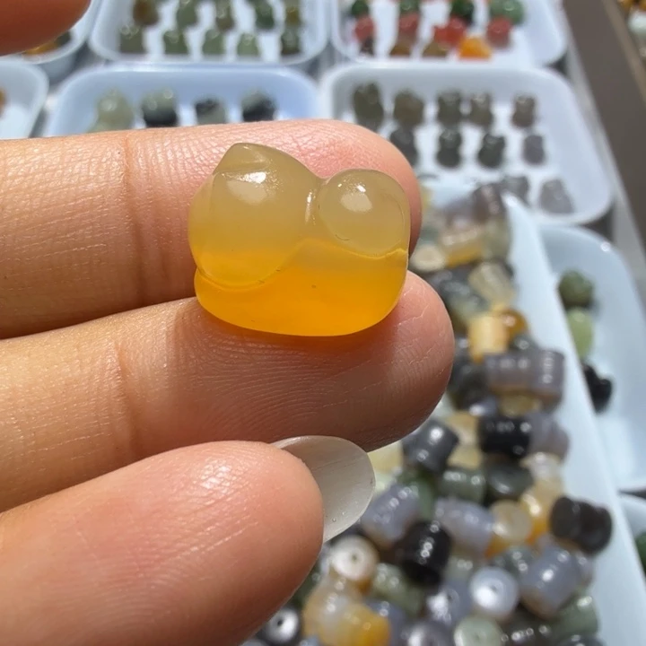 未镶嵌和田玉珠宝半成品