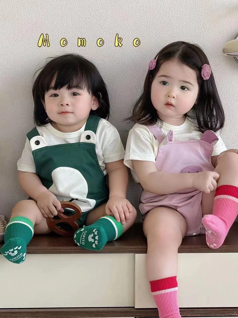 桃嘻宝宝私语宽美背套装