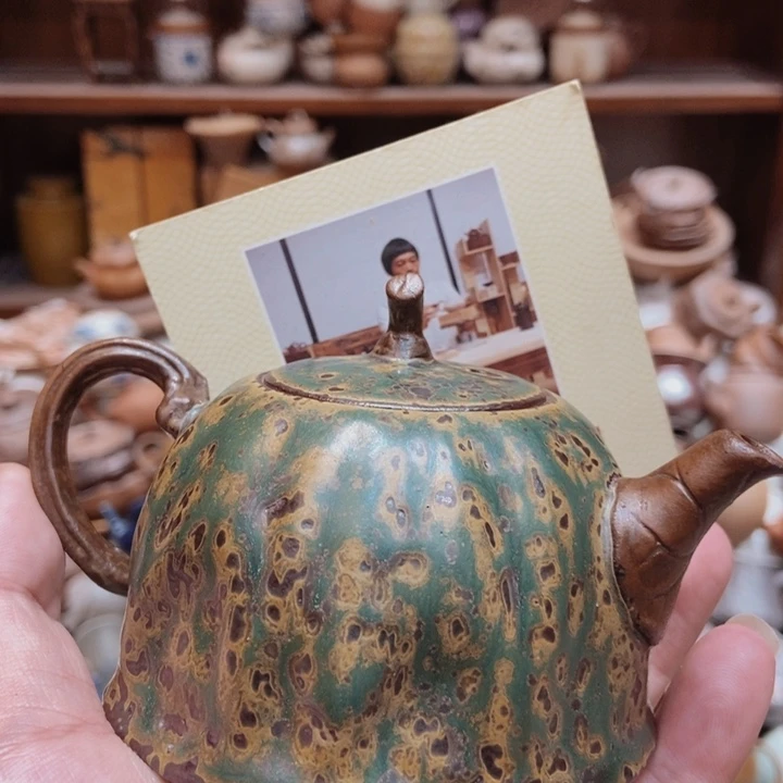 柴烧老岩泥高端茶器