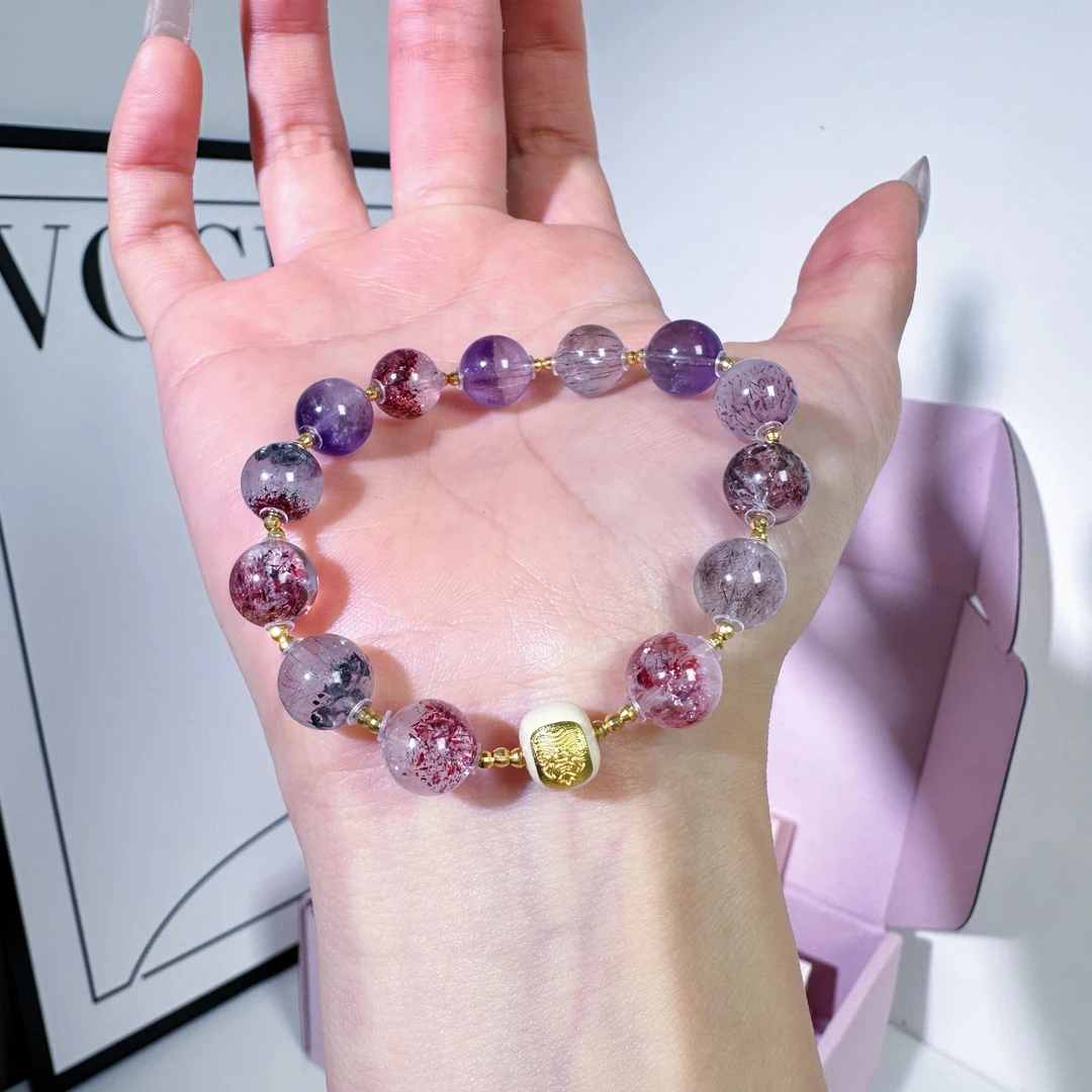 【锦鲤】天然超七百搭手作水晶时尚女款