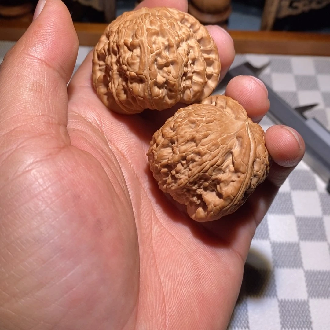 文玩核桃吊坠©️****白狮子