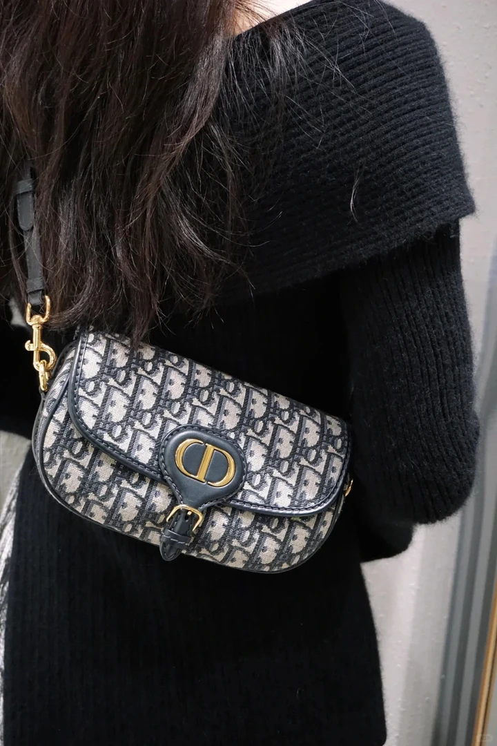 99新 DIOR/迪奥 Bobby新月老花/99新/优选
