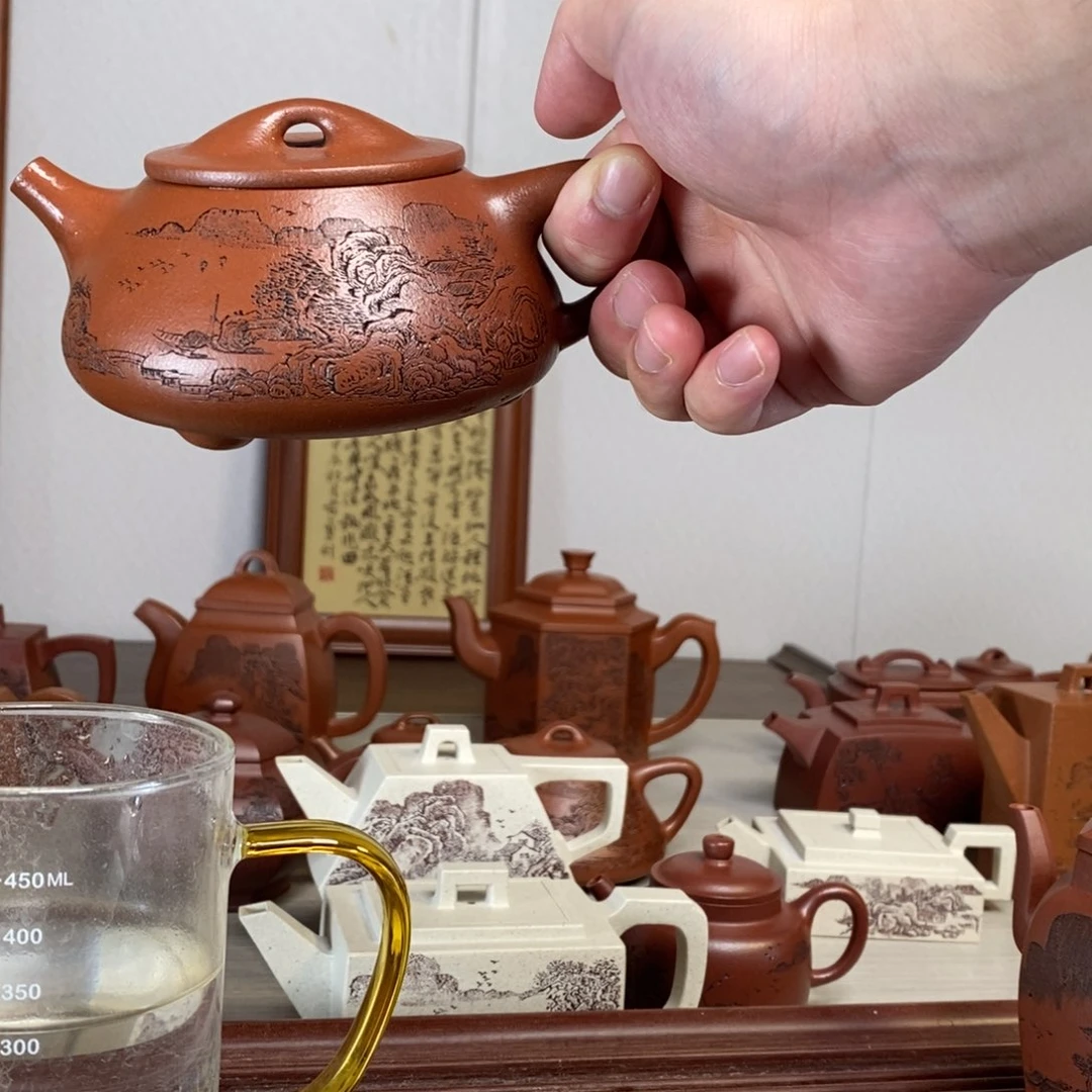 茶壶紫砂原矿泥料传统工艺制作