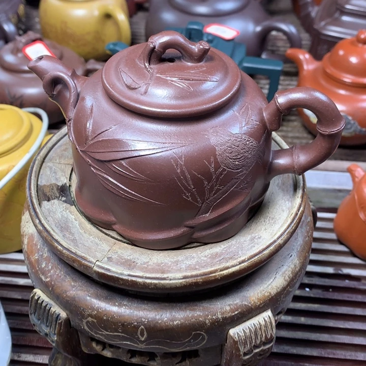 紫砂茶壶原矿手工8