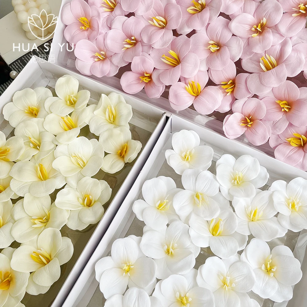 高级感开瓣郁金香花头香皂花仿真花花礼盒永生花束diy材料花艺