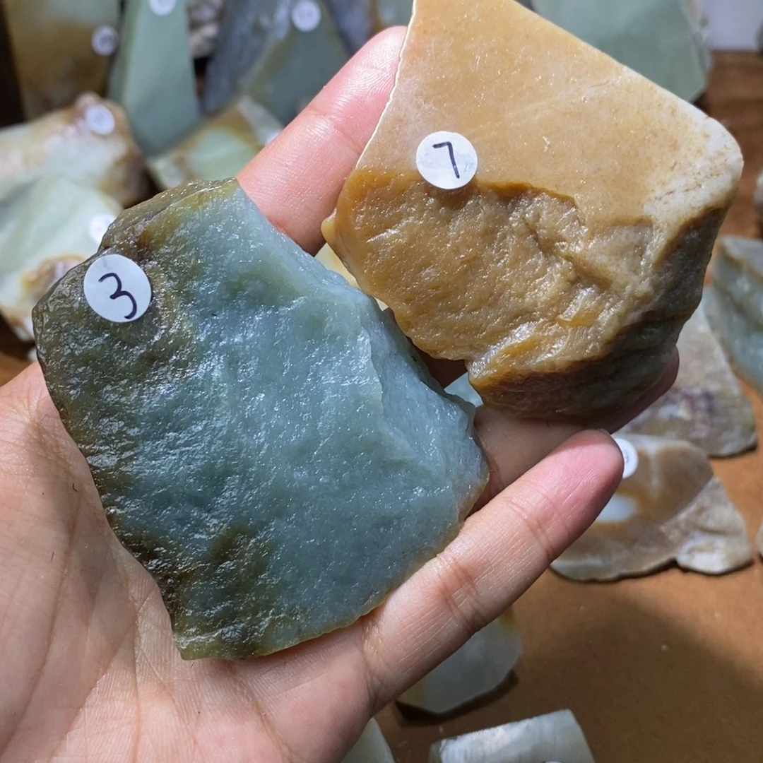 未镶嵌和田玉珠宝半成品鑫